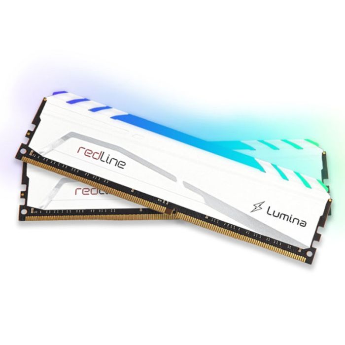 Barrette Mémoire MUSHKIN Redline Lumina White 16Go DDR4 3600MHz 