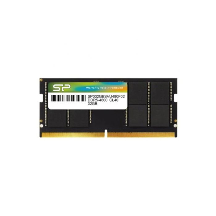 Barrette Mémoire SILICON POWER CL40 32Go DDR5 4800MHz Pour Pc Portable