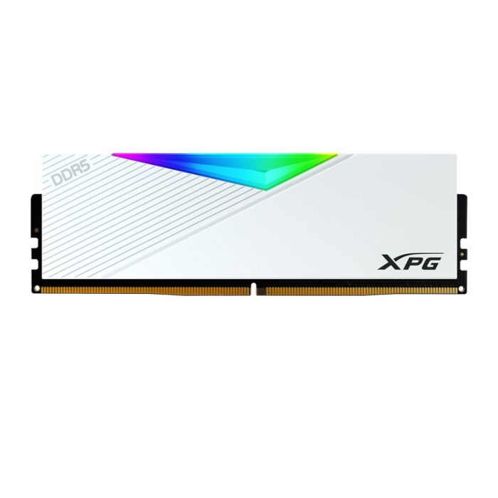 Barrette Mémoire XPG Lancer 32Go DDR5 5200MHz RGB - Blanc