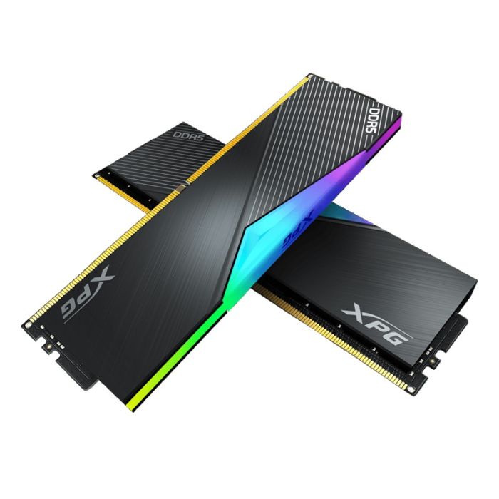 Barrette Mémoire XPG Lancer 32Go DDR5 5200MHz RGB - Noir