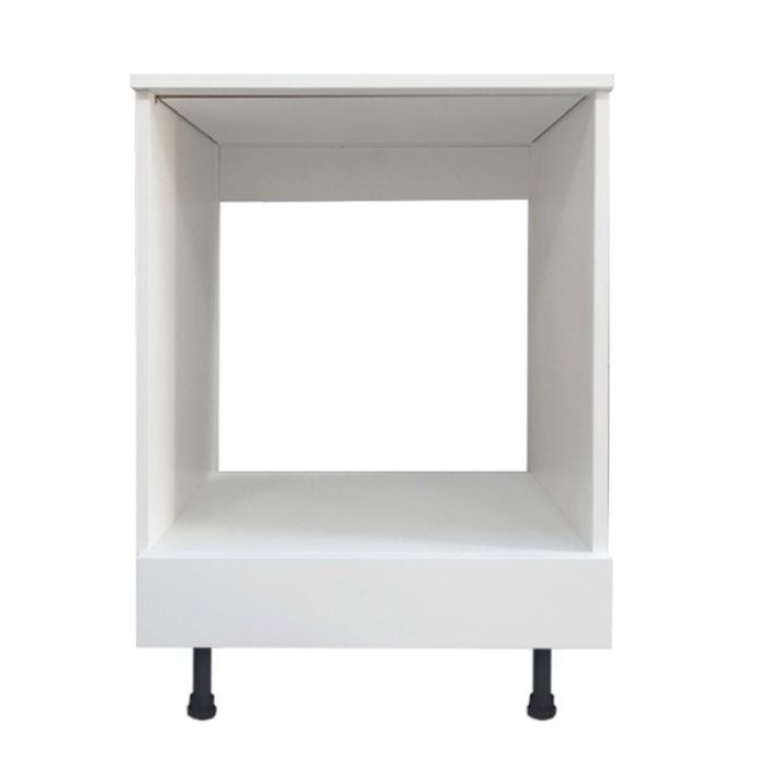 BAS Four Encastrable Pour Table De Cuisson Et Four En MDF - Blanc