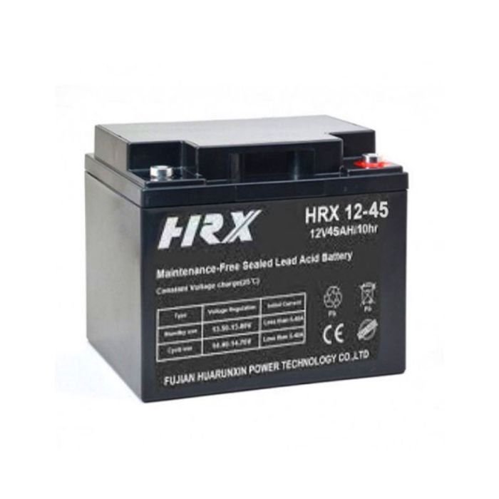 Batterie HRX Étanche au Plomb 12V 45Ah  