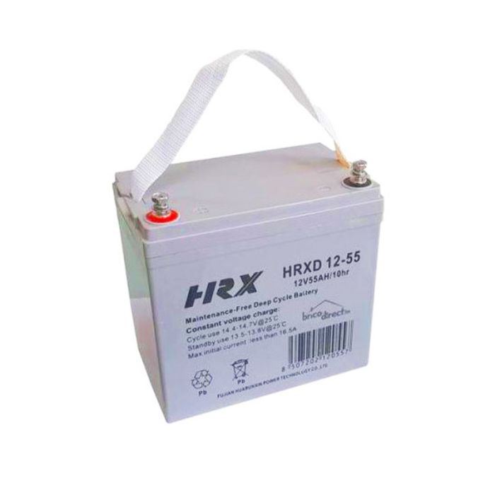 Batterie HRX Étanche au Plomb 12V 55Ah  