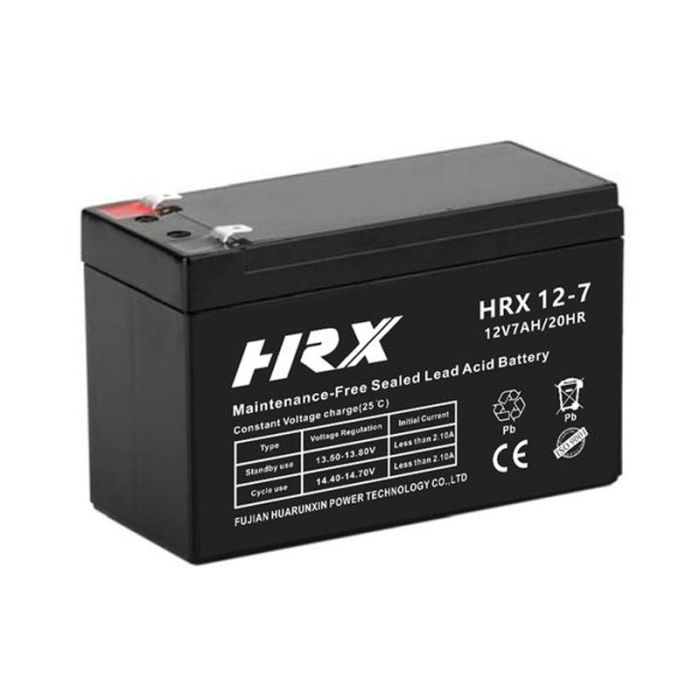 Batterie Plomb Rechargeable HRX 12V 7Ah