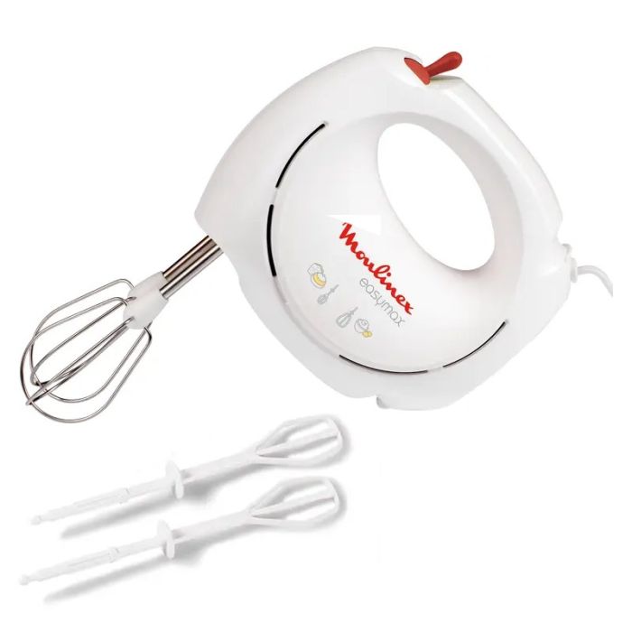 Batteur À Main MOULINEX Easy Max 200Watts - Blanc