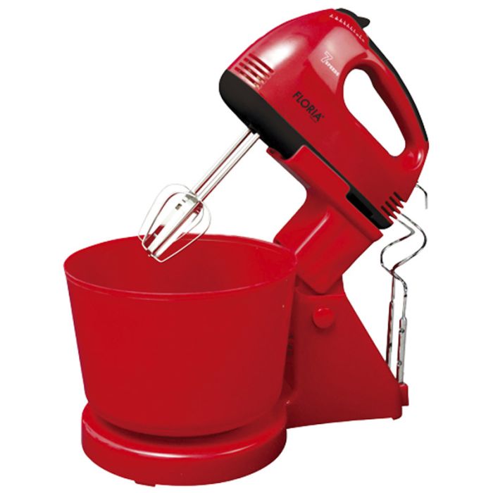 Batteur avec Bol FLORIA ZLN7575 150W - Rouge