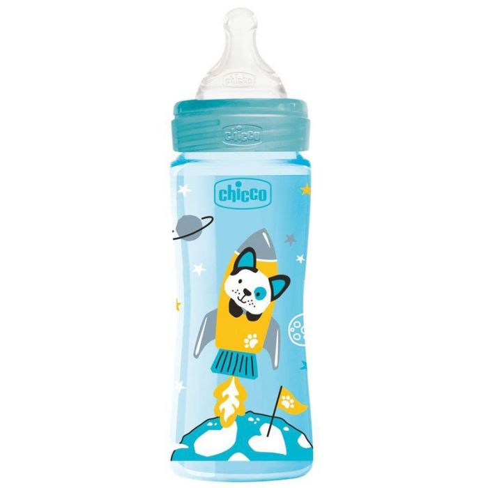 Biberon CHICCO Anti-Coliques Bleu- 330ml