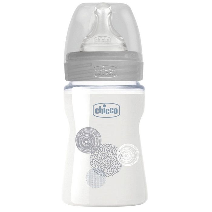 Biberon CHICCO Anti-Coliques Gris - 150ml