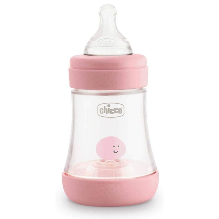 Biberon CHICCO Perfect 5 Anti-Coliques Rose - 150ml