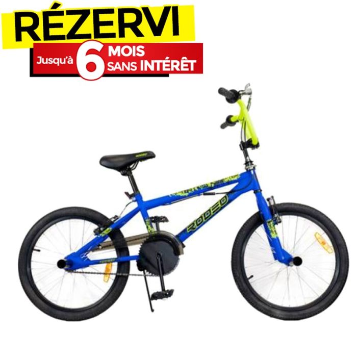 Bicyclette BMX RODEO 20  - Bleu&Jaune