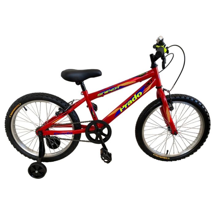  Bicyclette Enfant PRADO SNIPER 6020-PG 20'' Pour Garçon - Rouge