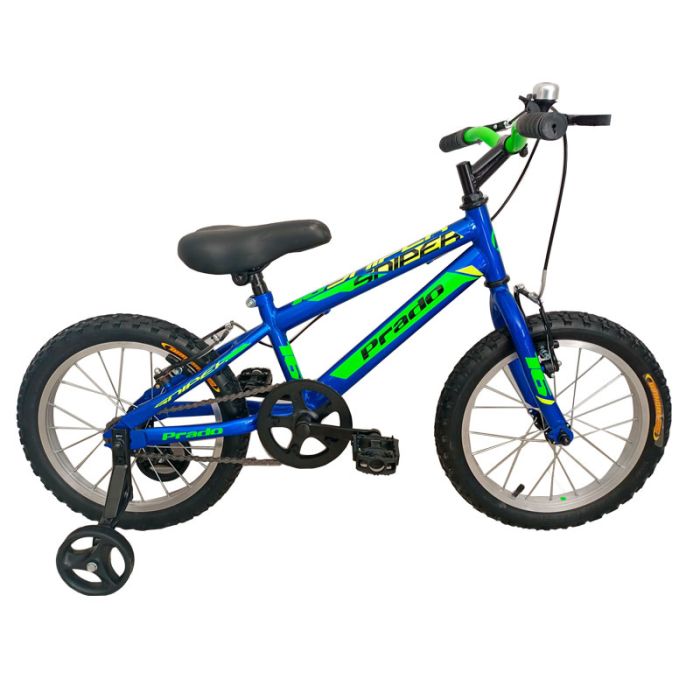 Bicyclette PRADO SNIPER 16  Pour Garçon - Bleu&Vert