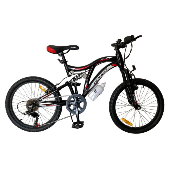 Bicyclette VTT RODEO Blast 6020-B6 20'' - Noir Brillant