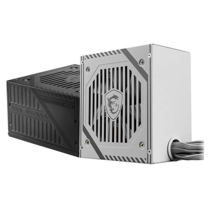 Bloc D'Alimentation Gamer MSI MAG A650BNL 80+Bronze Blanc