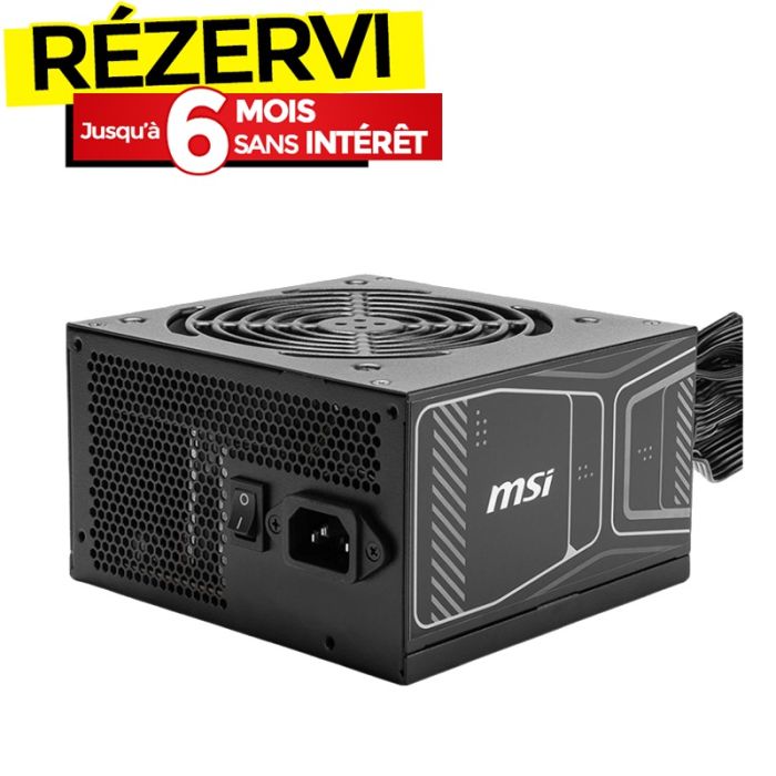 Bloc D'Alimentation Gamer MSI MAG A850GN PCIE5