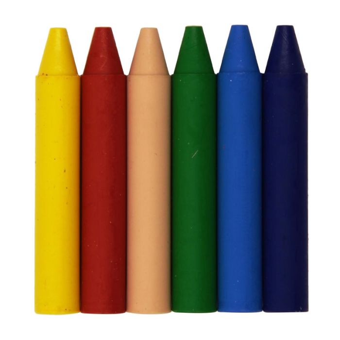 Boite De 6 Crayons De Cire JOVI Wax - Couleurs Assortis