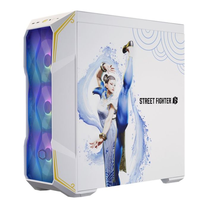 Boîtier Gamer COOLER MASTER TD500 MECH V2 SF6 CHUN LI - Blanc