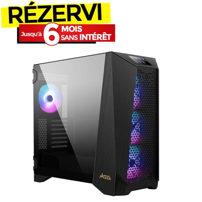 Boîtier Gamer MSI MEG PROSPECT 700R - Noir