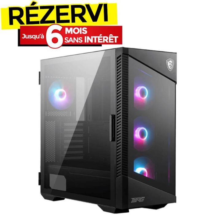 Boîtier Gamer MSI MPG VELOX 100R - Noir