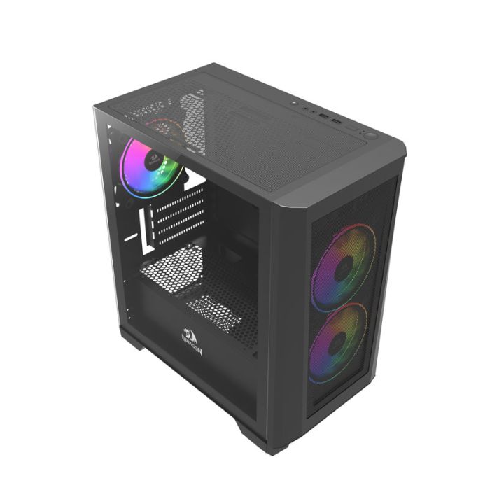 Boitier Gamer REDRAGON GC-560 PACKTIS 2B 3FAN ARGB M-ATX - Noir