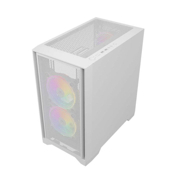 Boitier Gamer REDRAGON PACKTIS 2B 3FAN ARGB M-ATX - Blanc