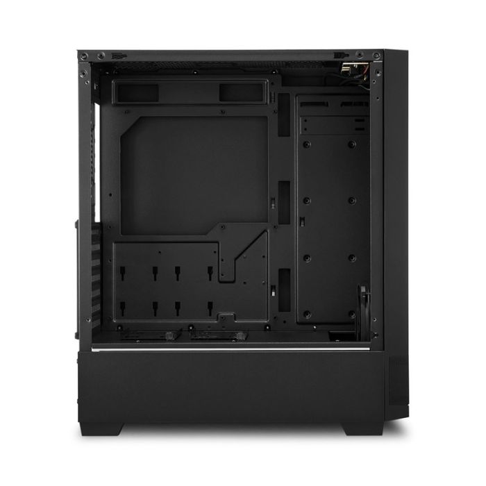 Boîtier Gamer SHARKOON FLOW RGB Moyen Tour - Noir