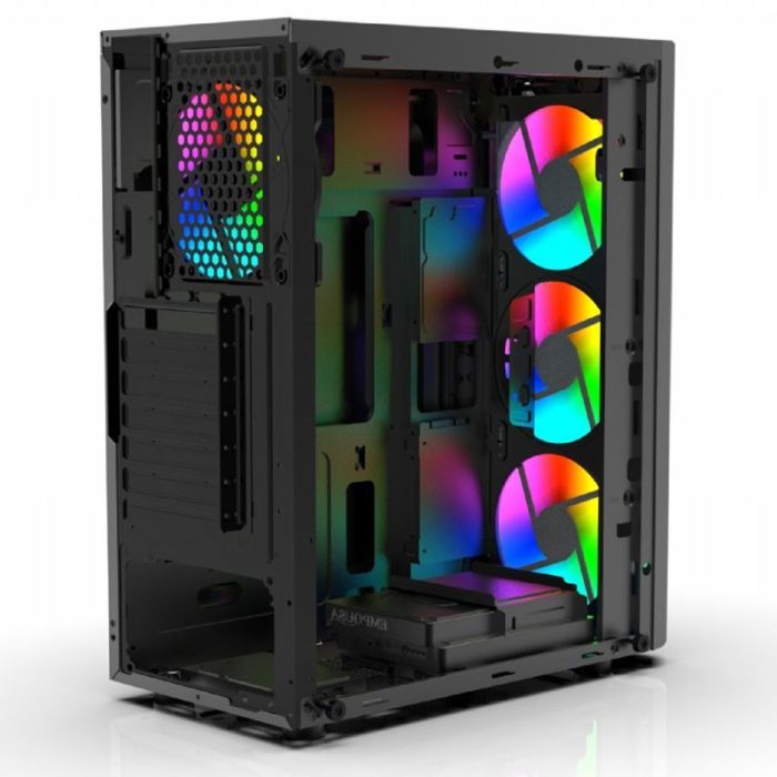 Boîtier Pc Gamer INCA EMG-15XB - Noir