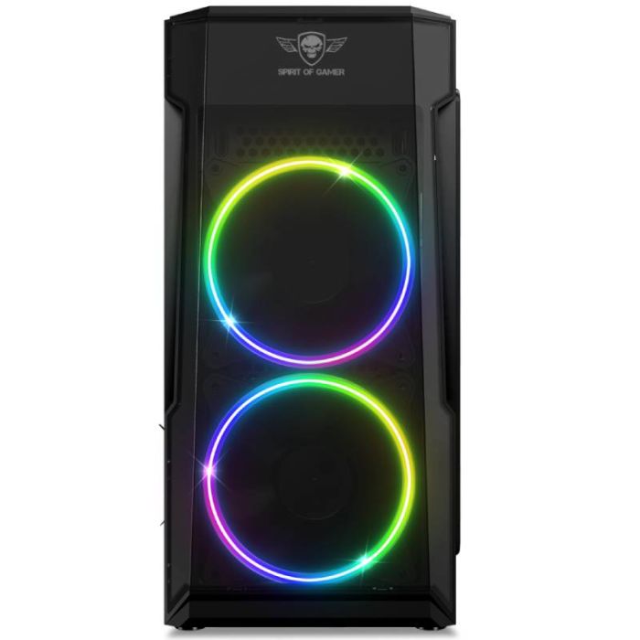 Boîtier SPIRIT OF GAMER SOG Deathmatch 3 RGB MATX/ITX - Noir