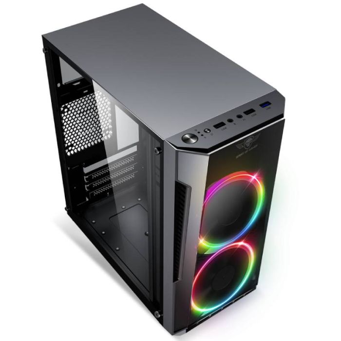 Boîtier SPIRIT OF GAMER SOG Deathmatch 3 RGB MATX/ITX - Noir