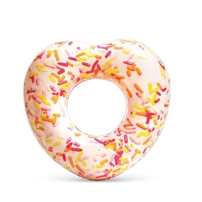 Bouée Tube Cœur de Donut INTEX 152-488