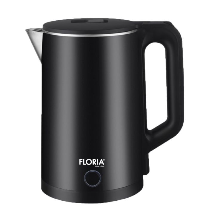 Bouilloire à Double Paroi FLORIA ZLN4919 1500W - Noir