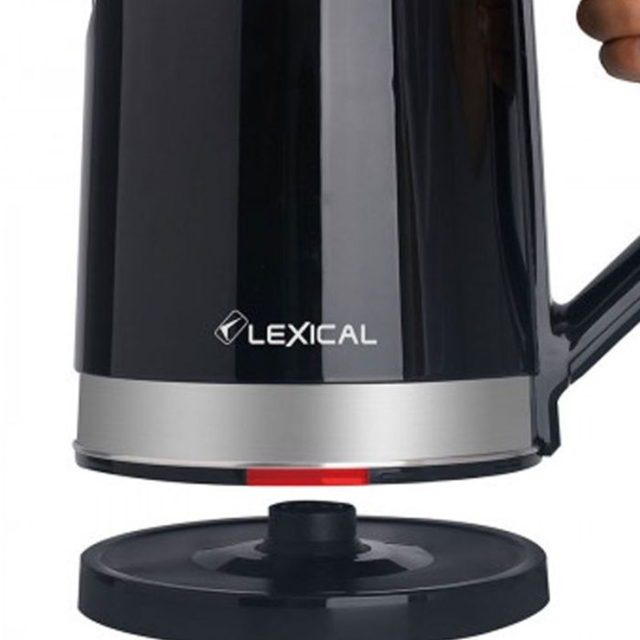 Bouilloire Sans Fil LEXICAL LEK-1412 1.8 Litres - Noir