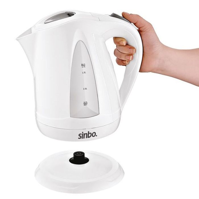 Bouilloire Sans Fil SINBO SK-8006 1.5L - Blanc