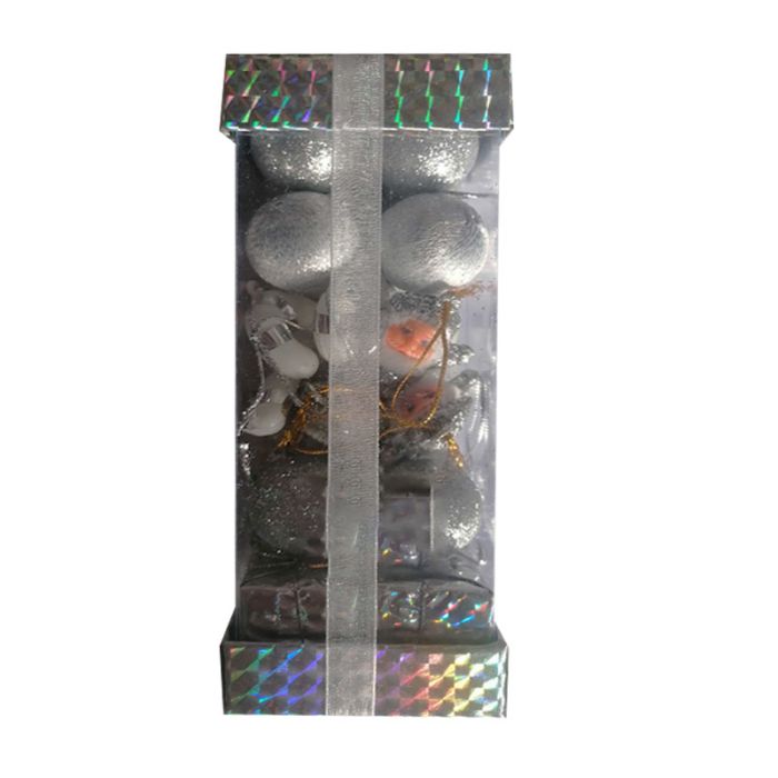 24 Pièces Boules Noël,Decoration De Noel pour Sapin,Boules De Noël en 24 Pièces Boules Noël,Decoration De Noel pour Sapin,Boules De Noël en