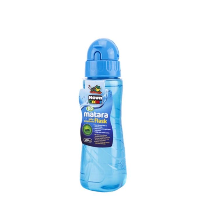 Bouteille d'Eau Texturée Brons Nova Color 500 ml - Bleu 