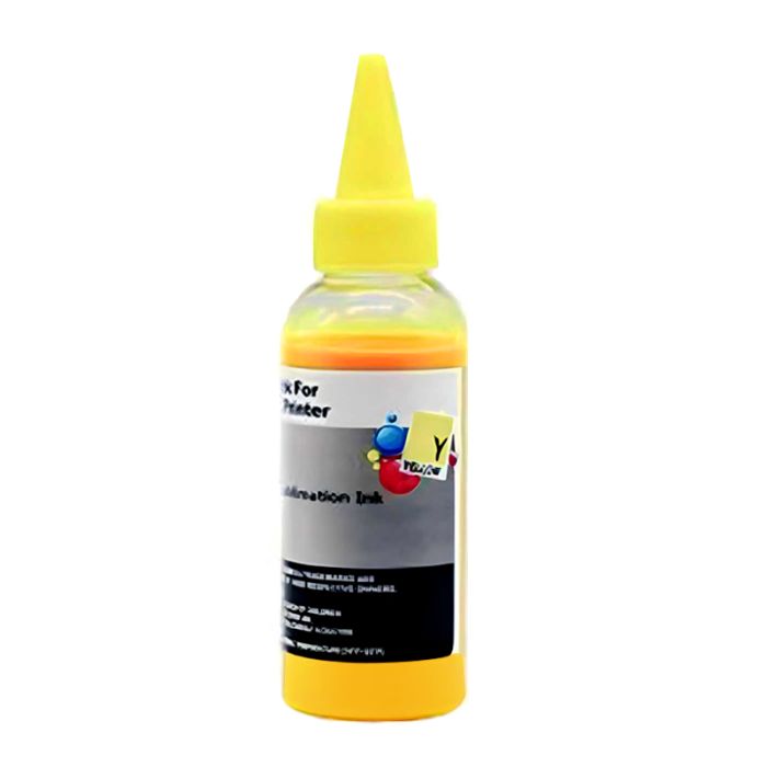 Bouteille D'encre Adaptable BROTHER VIVA PRINT 100 ml - Jaune