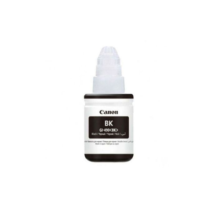 Bouteille d'encre adaptable compatible CANON 135ML - Noir 