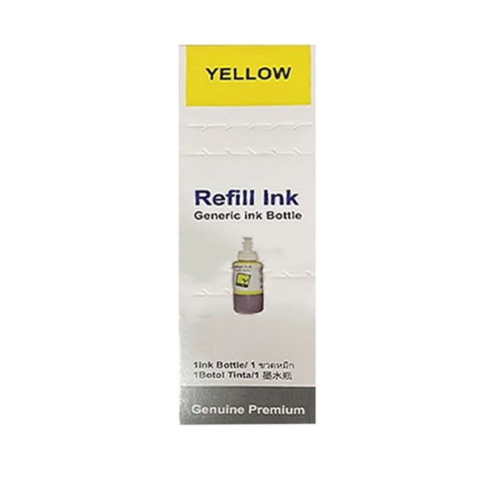 Bouteille d'encre compatible EPSON REFILLINK 100ml - Yellow 