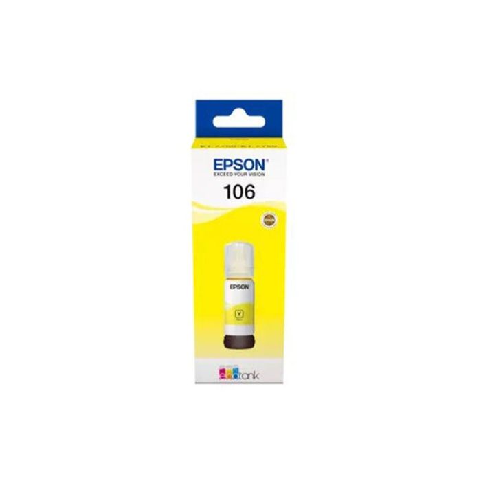 Bouteille d'encre EPSON ECOTANK 106 jaune 