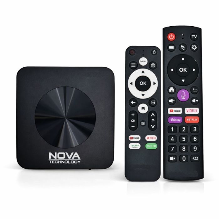 Box Android NOVA 8K HDR 4GO 64GO Avec Forfait 12 Mois Gratuit