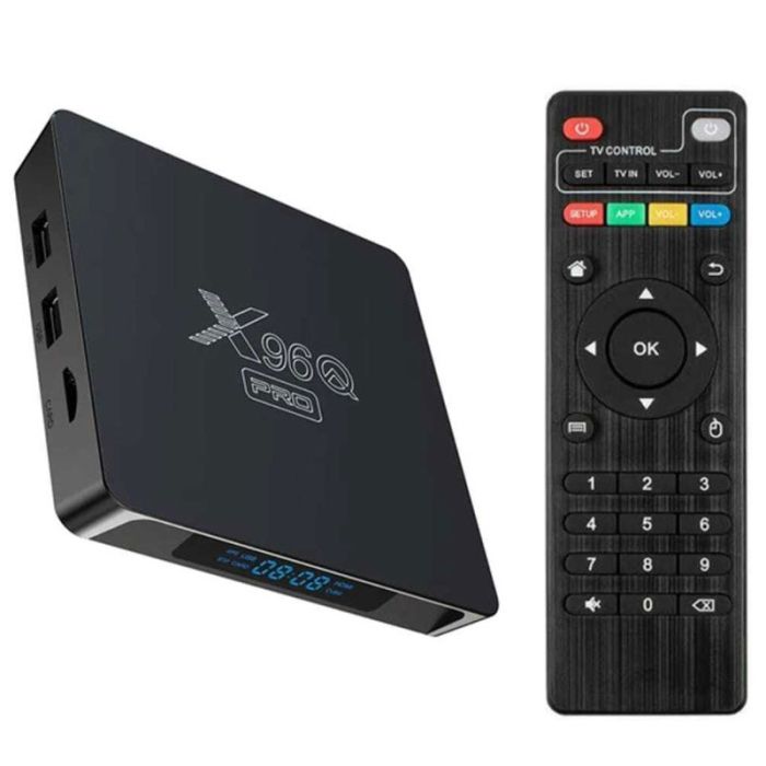 Box TV Android X96Q Pro 2Go 16Go + Abonnement IPTV 12 Mois