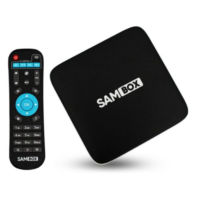 Box TV Android SAMBOX KM23 4K 4Go 64Go + 2 Abonnements 12 Mois