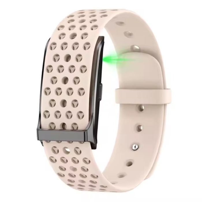 Bracelet connecté H59 en silicone santé intelligente Rose Clair