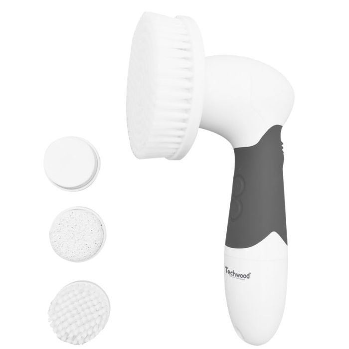 Brosse Nettoyante Visage TECHWOOD TBV-313 - Blanc