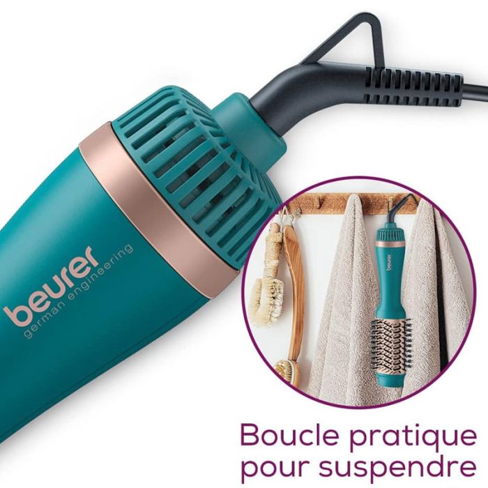 Brosse Soufflante 2EN1 BEURER HC45 1000W - Bleu