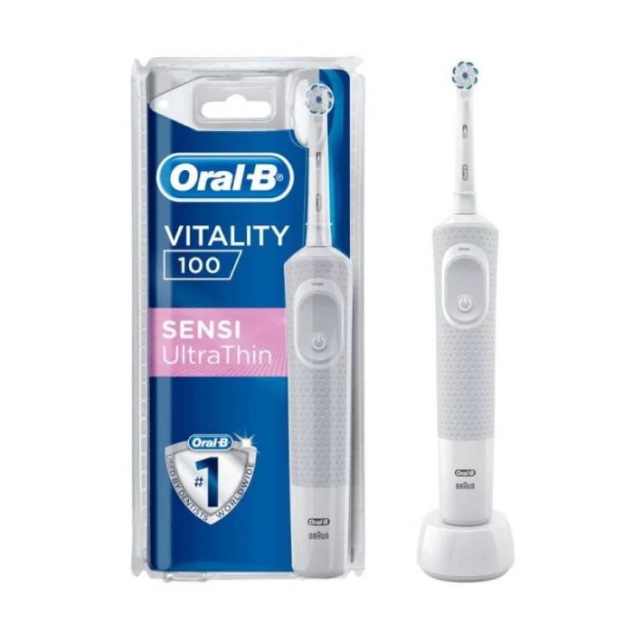 Brosse À Dents Électrique ORAL-B Sensetive  - Blanc