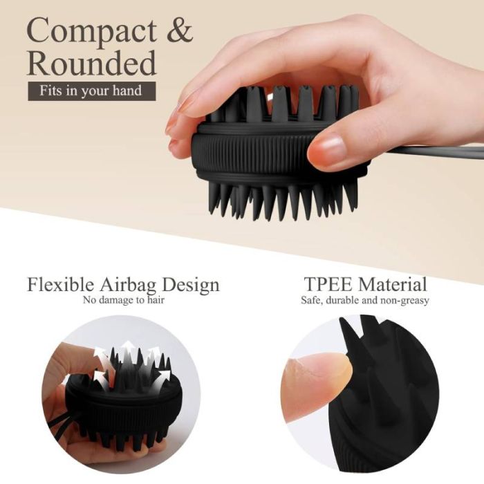 Brosse à Shampoing Double Face TOUCH BEAUTY PL-2251