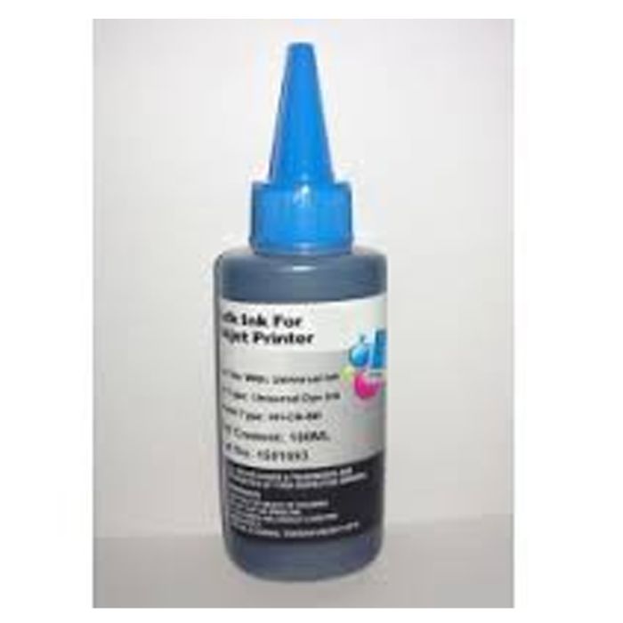 Bouteille D'encre Adaptable Universelle 100ML - Cyan