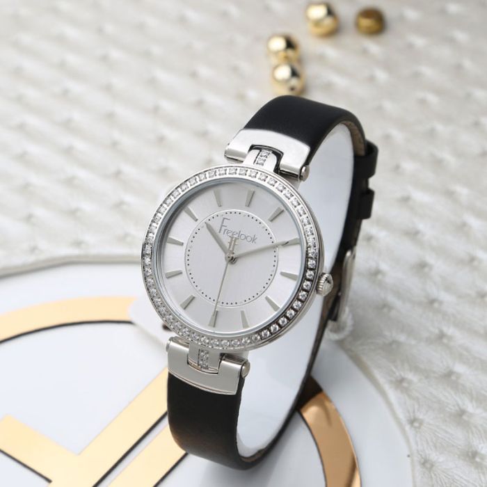 Montre Femme FREELOOK Noir Silver