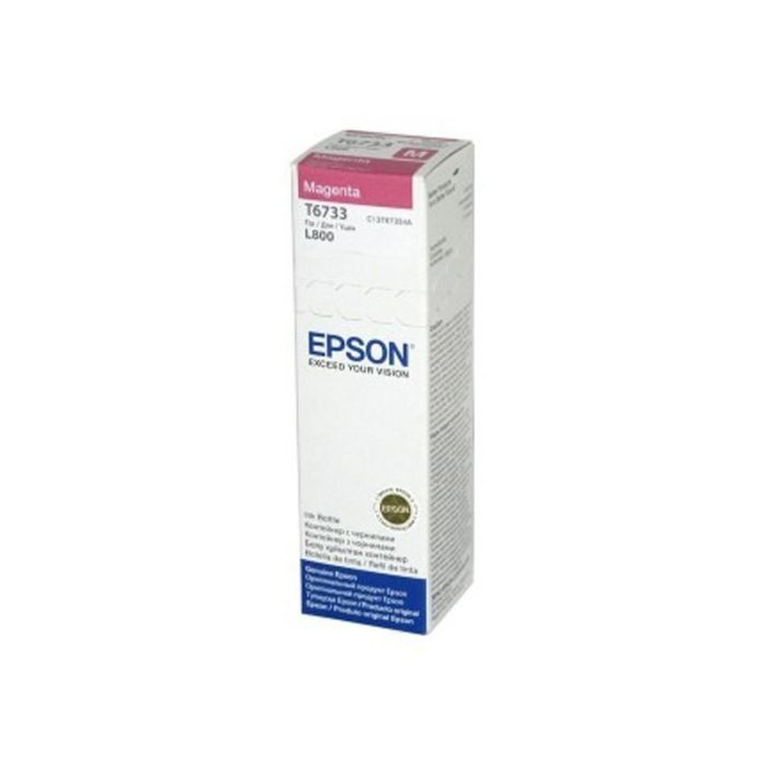 Bouteille D'encre Original EPSON T6736 Magenta Clair (C13T67364A)